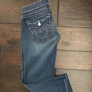 True Religion Crop Capri Jeans NWOT